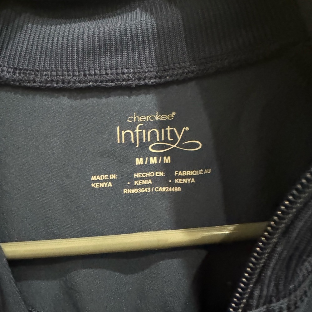 Navy Cherokee Infinity Scrub Jacket - image 2